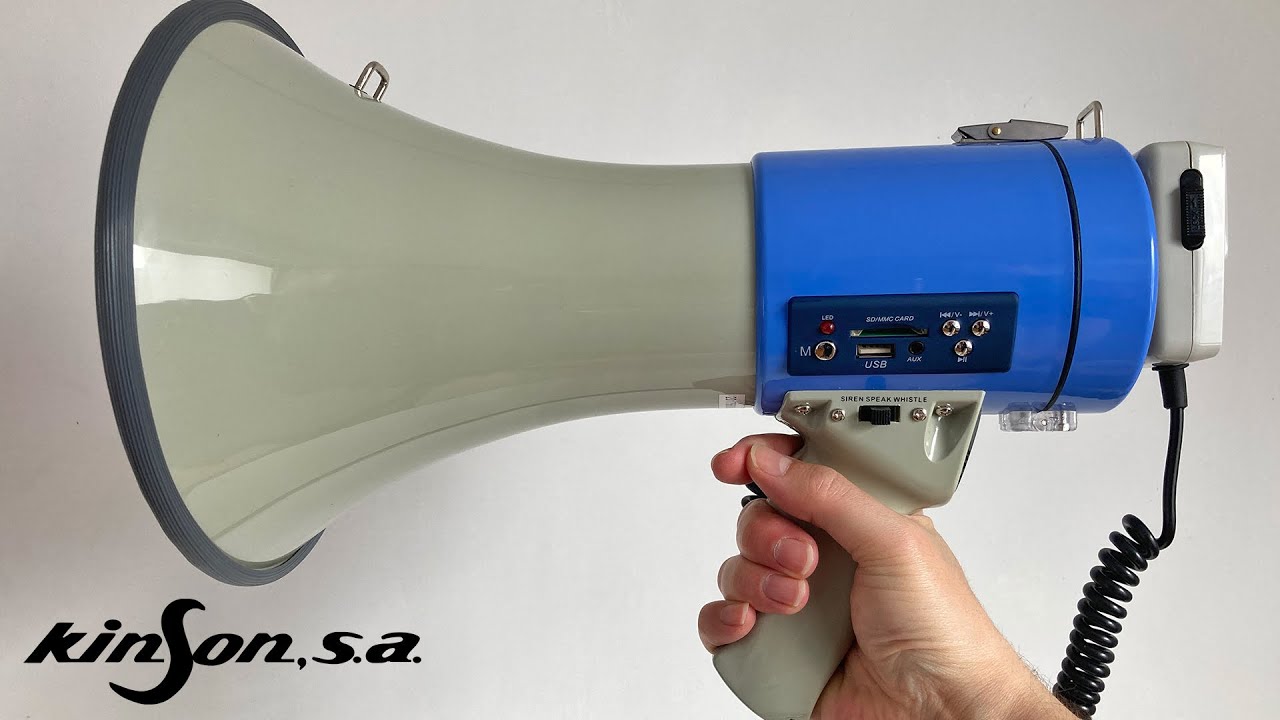 Megáfono Acoustic Control MEG 100 a batería