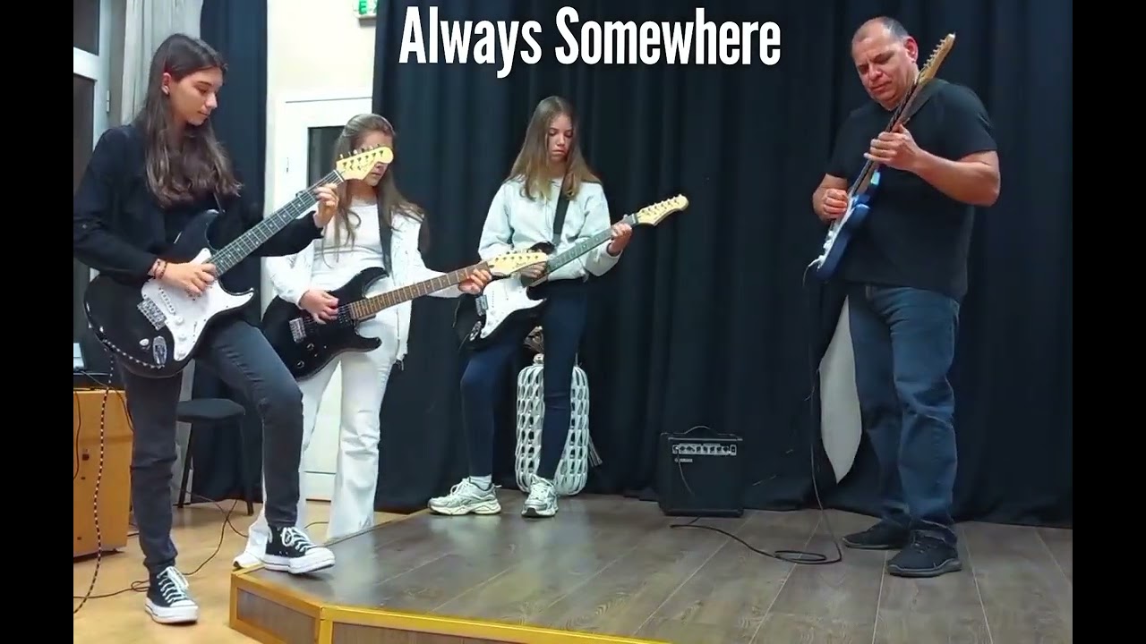 Simona,Nikoleta,Eva ,Vesko.Scorpions.