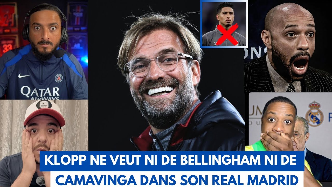 🚨COUP DE TONNERRE : KLOPP EXIGE LE DÉPART DE BELLINGHAM ET DE CAMAVINGA POUR SIGNER AU REAL MADRID !