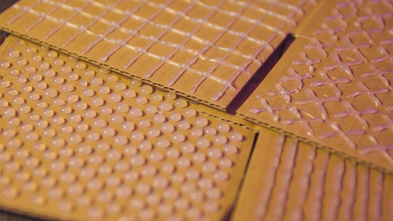 ASMR Fidget Board Hot Glue Dots Addictive Sounds (no talking)