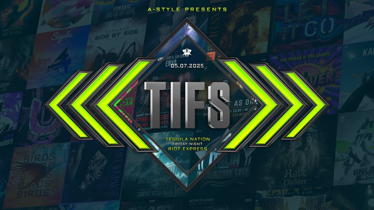 A-Style presents THE BEST OF TIFS @ TQN Friday Night Riot Raid Train! 18.07.2025