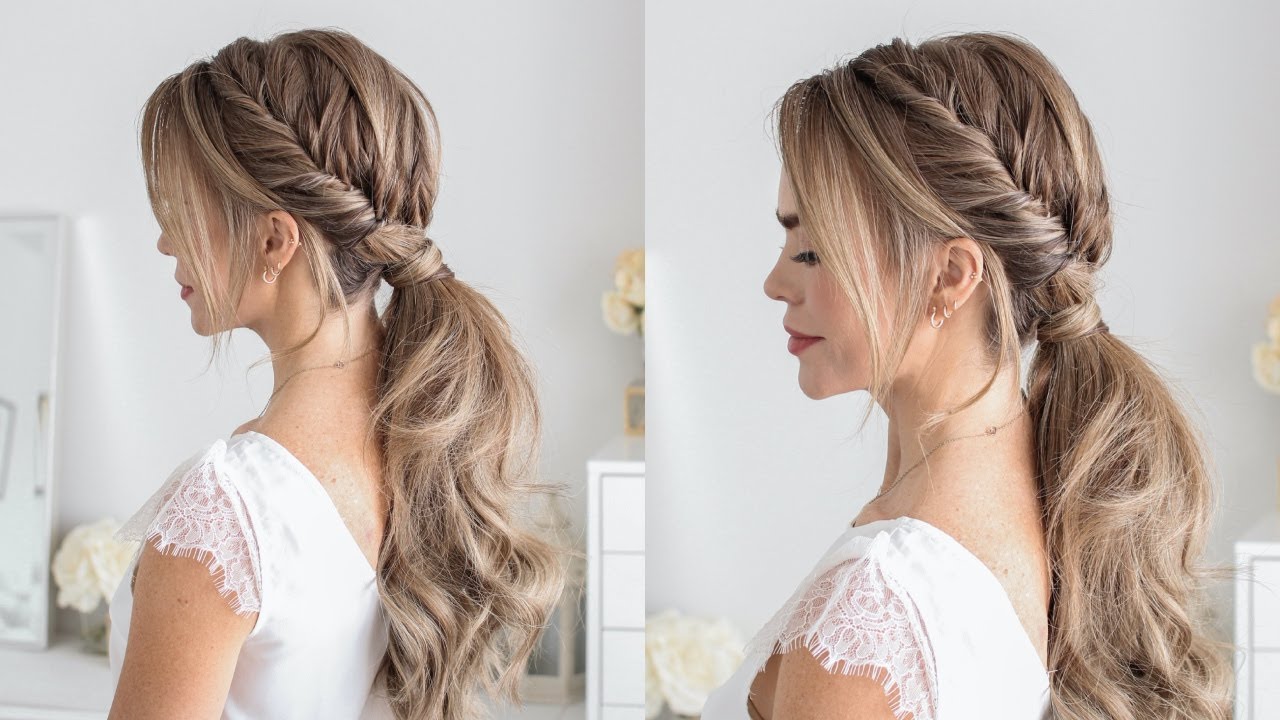 Faux Braid Hair Hack 💁🏼‍♀️ | Easy Ponytail Hairstyle