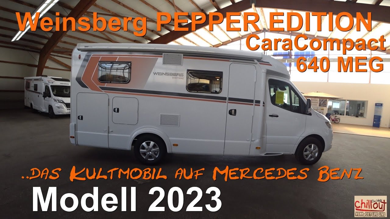 Wohnmobil-Neuheit 2023✌Weinsberg CaraCompact 640 MEG Mercedes Pepper Edition👍Die Ahlfis im Check💖