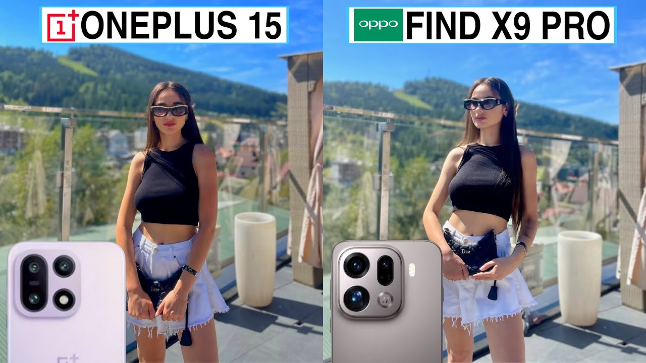 OnePlus 15 Vs OPPO Find X9 Pro Camera Test Comparison Review