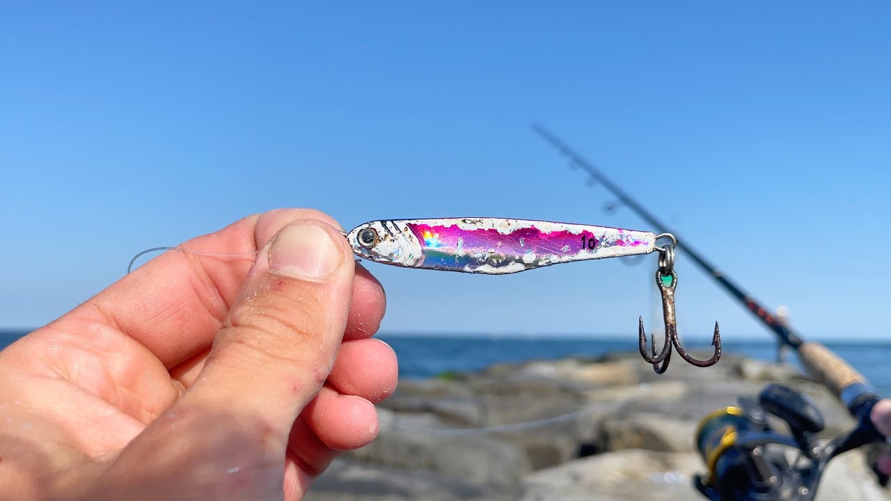 This Lure Saved the Day Jetty Fishing! (every cast bite)
