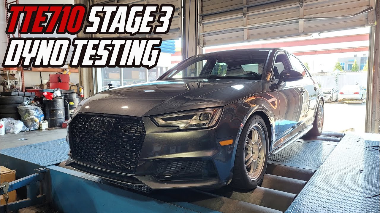TTE710 - Integrated Engineering Stage 3 - 91 & 93 Octane Dyno Testing - Audi B9 S4
