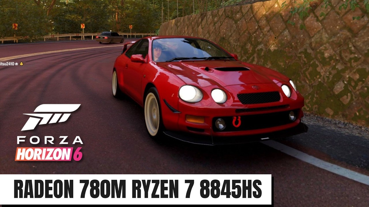 Forza Horizon 6 | Radeon 780M Ryzen 7 8845HS | Lenovo Slim 5 | 40-Min Test