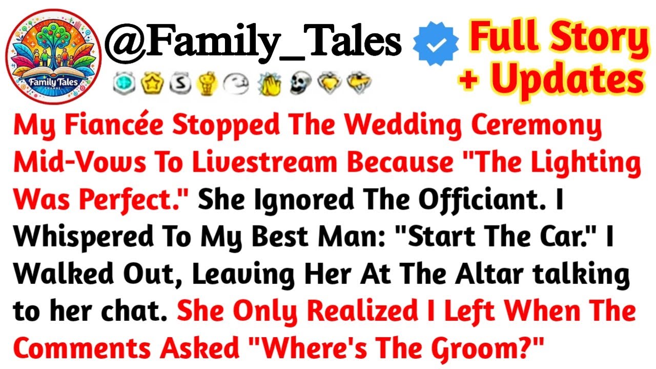 My Fianc&eacute;e Stopped The Wedding Ceremony Mid-Vows To Livestream Because The Lighting //Reddit Stories