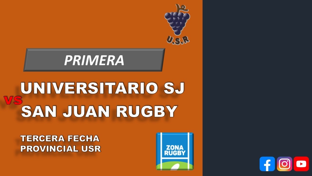 UNIVERSITARIO SJ - SAN JUAN RUGBY 14-03-2026