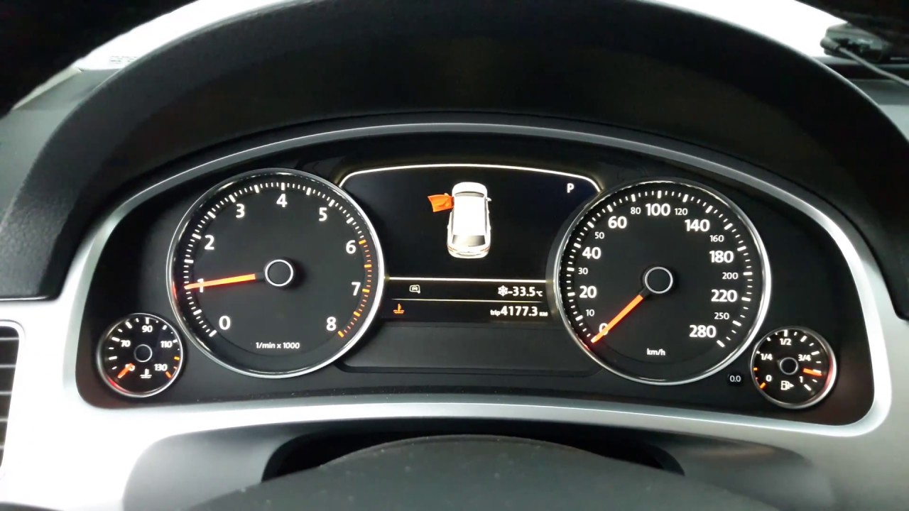 Заводим Туарег 3.6FSI в -34С