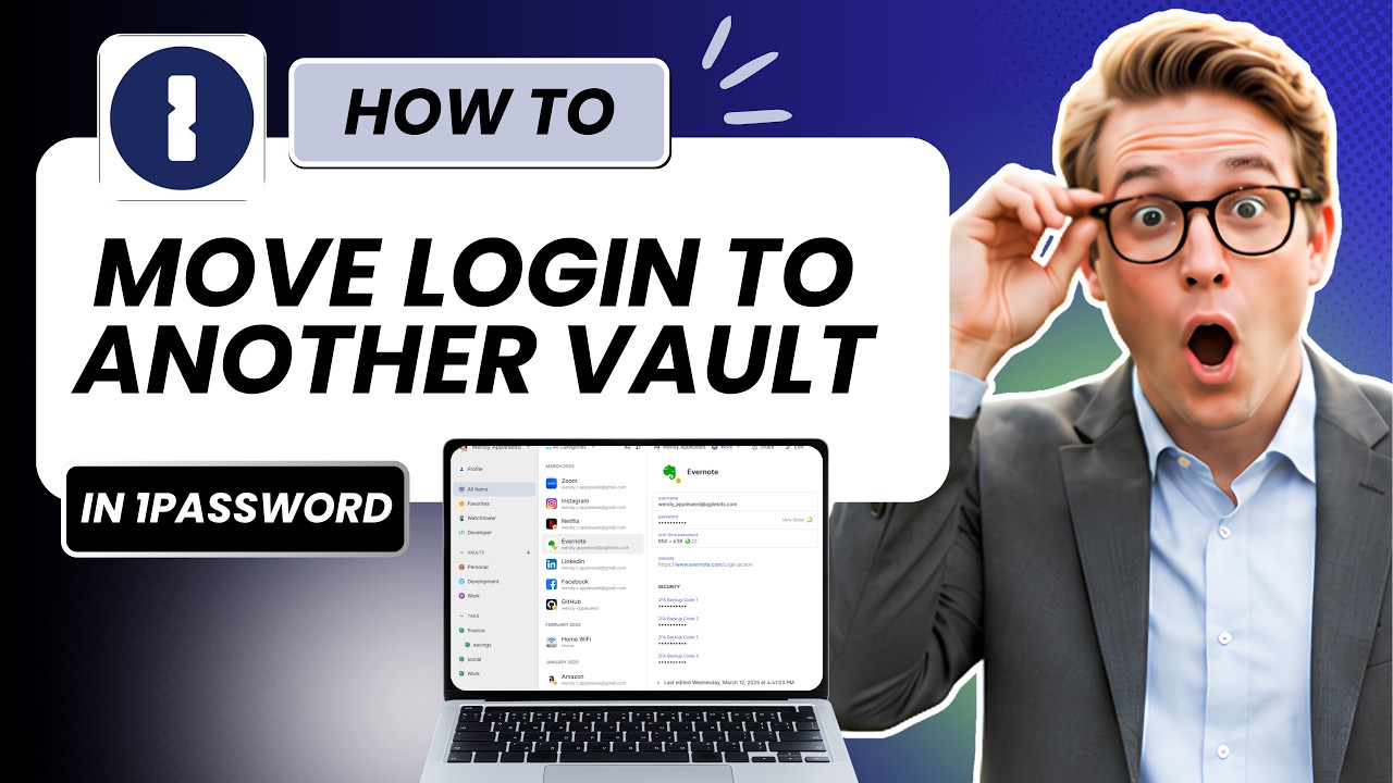 Как переместить логин в другой сейф в 1Password: обновленная версия 2026 года