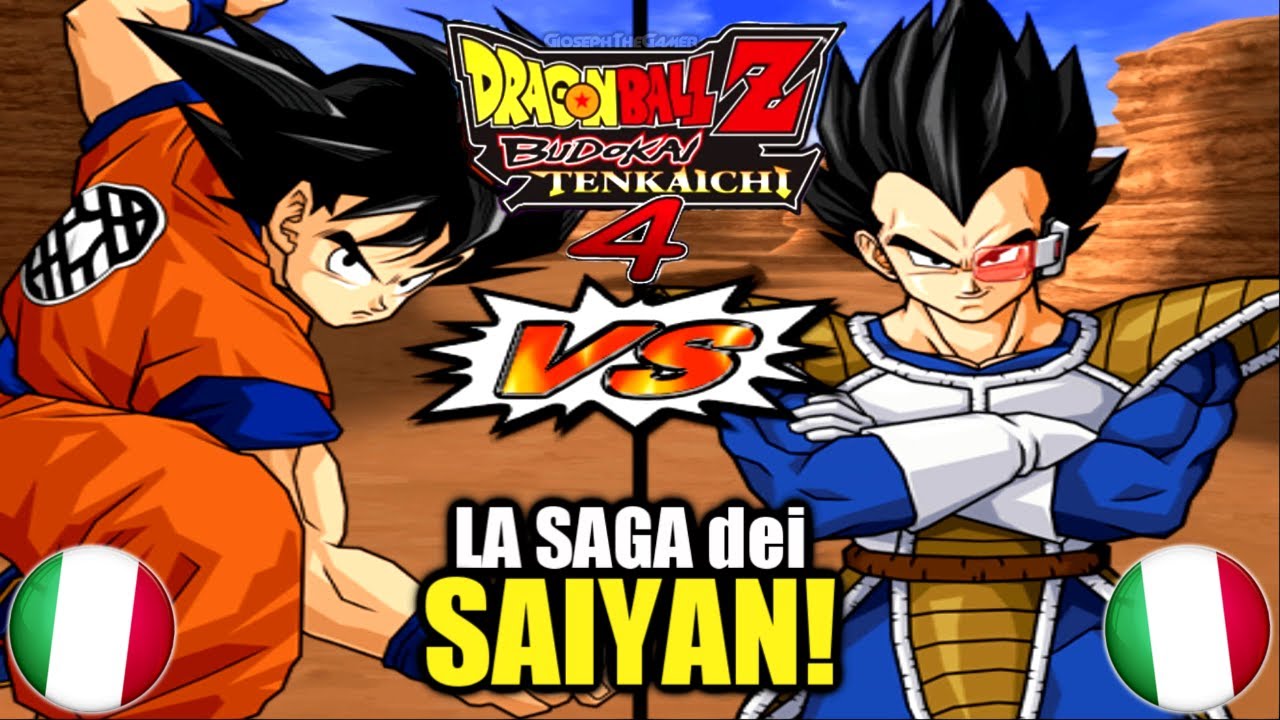 GOKU vs VEGETA in ITALIANO! La SERIE di BUDOKAI TENKAICHI 4! DBZ Budokai Tenkaichi 3 #1 Gameplay ITA