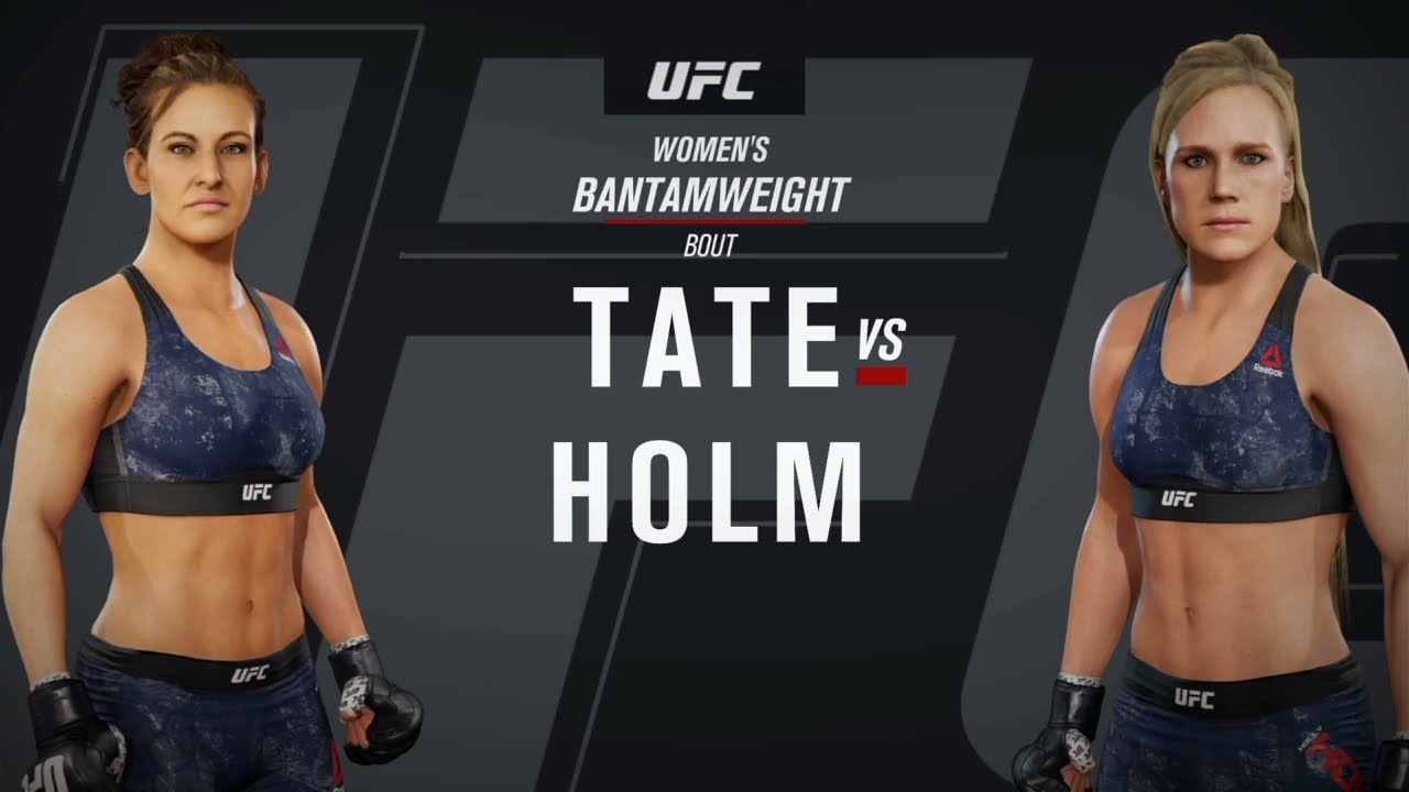 UFC 3 | Miesha tate vs holly holm | difficulty pro