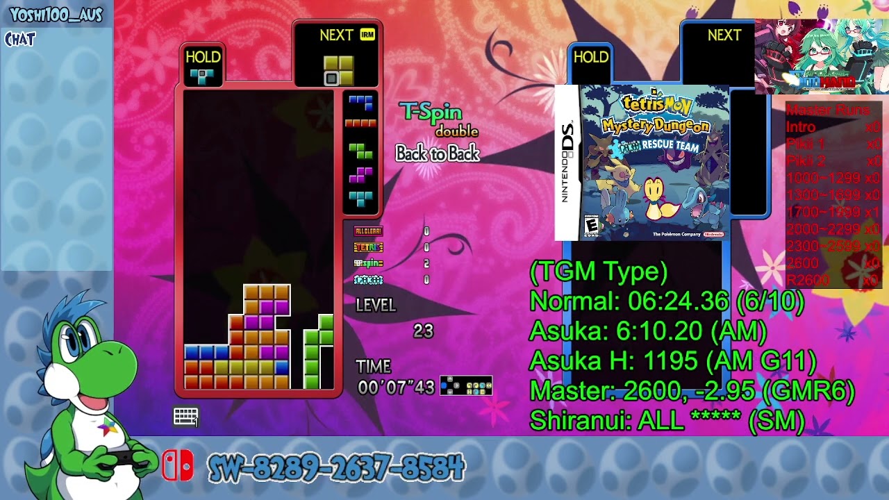 2 weeks until GDQ!!! [#75 Tetris the Grand Master 4 -ABSOLUTE EYE-]