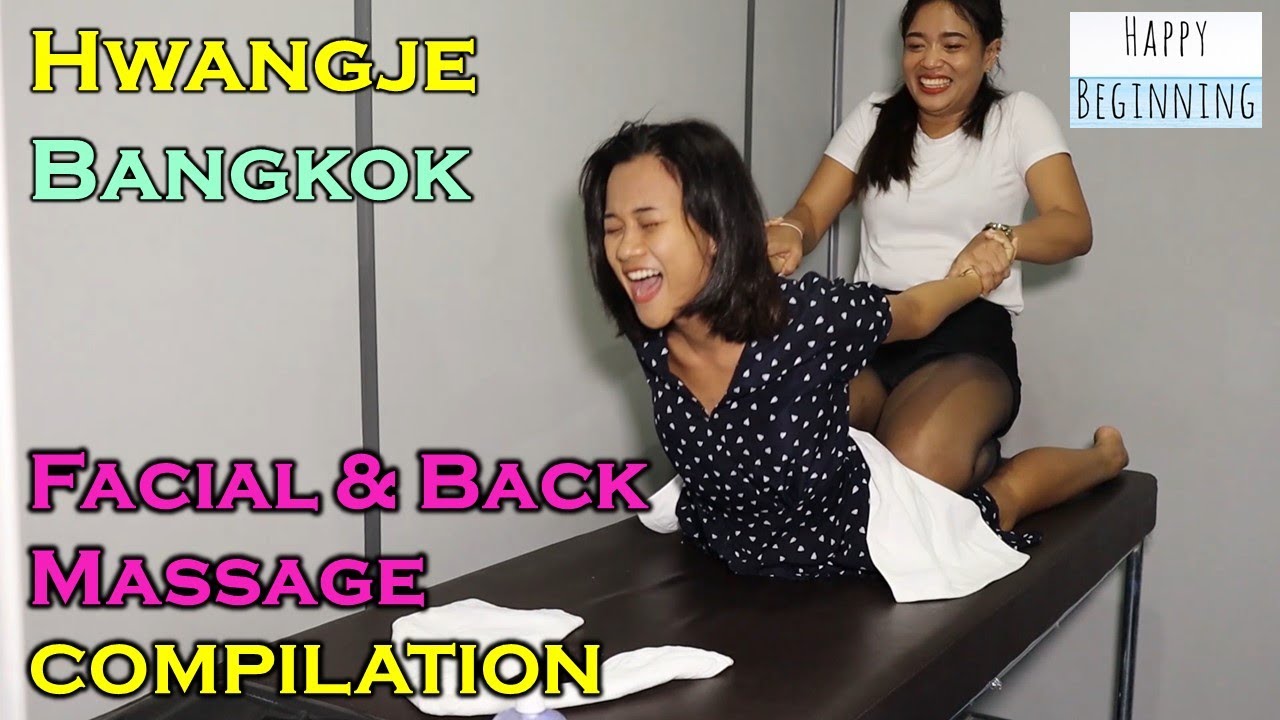 Vietnam Barber Shop Facial and Back Massage Compilation - Hwangje (Bangkok, Thailand)
