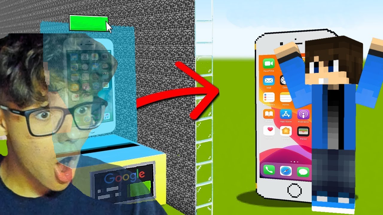 CSALTAM A TELEFON ÉPITŐ KIHIVÁSBAN A MINECRAFTBAN!