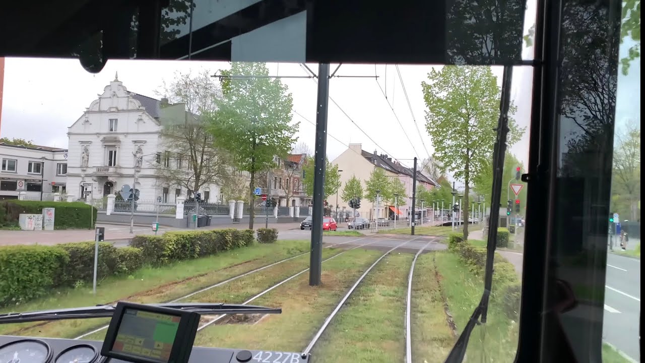 Line U77 Am Seestern - Holthausen - cab ride 2021