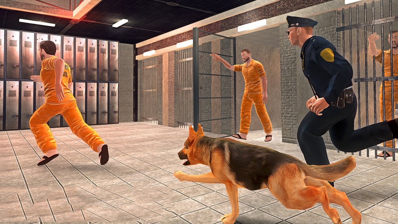 Prison Escape Police Dog Chase (by Bubble Fish Games) Android Gameplay [HD]