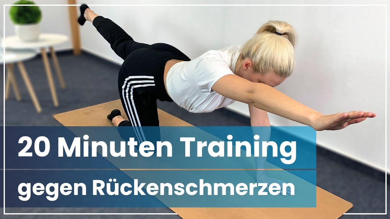 20 Min Rückentraining  ➡️ Dein sanftes Anfängerprogramm gegen Rückenschmerzen
