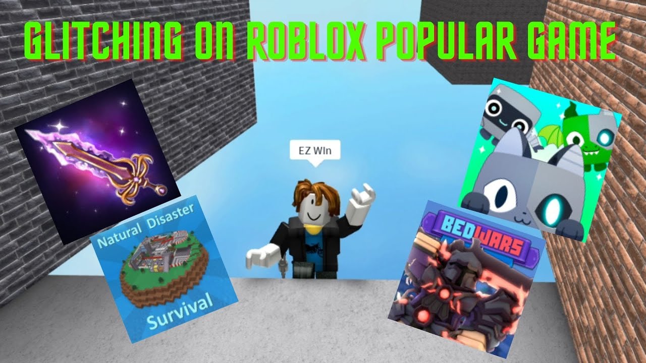 Глюки в ПОПУЛЯРНОЙ ИГРЕ ROBLOX (тайна убийства, симулятор питомца X, BedWars, стихийные бедствия)