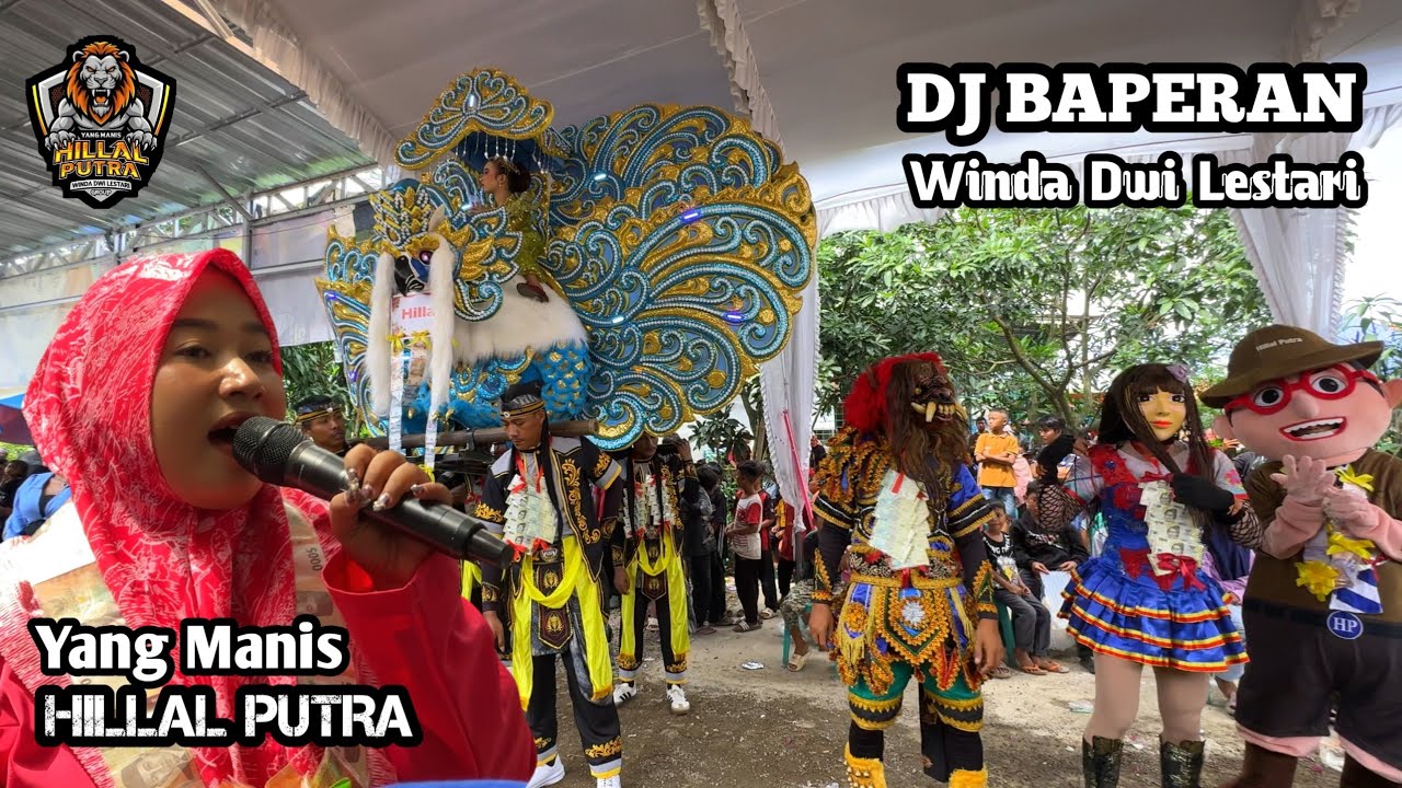 DJ BAPERAN VOC. WINDA - SINGA DEPOK HILLAL PUTRA || GRAND LOUNCHING