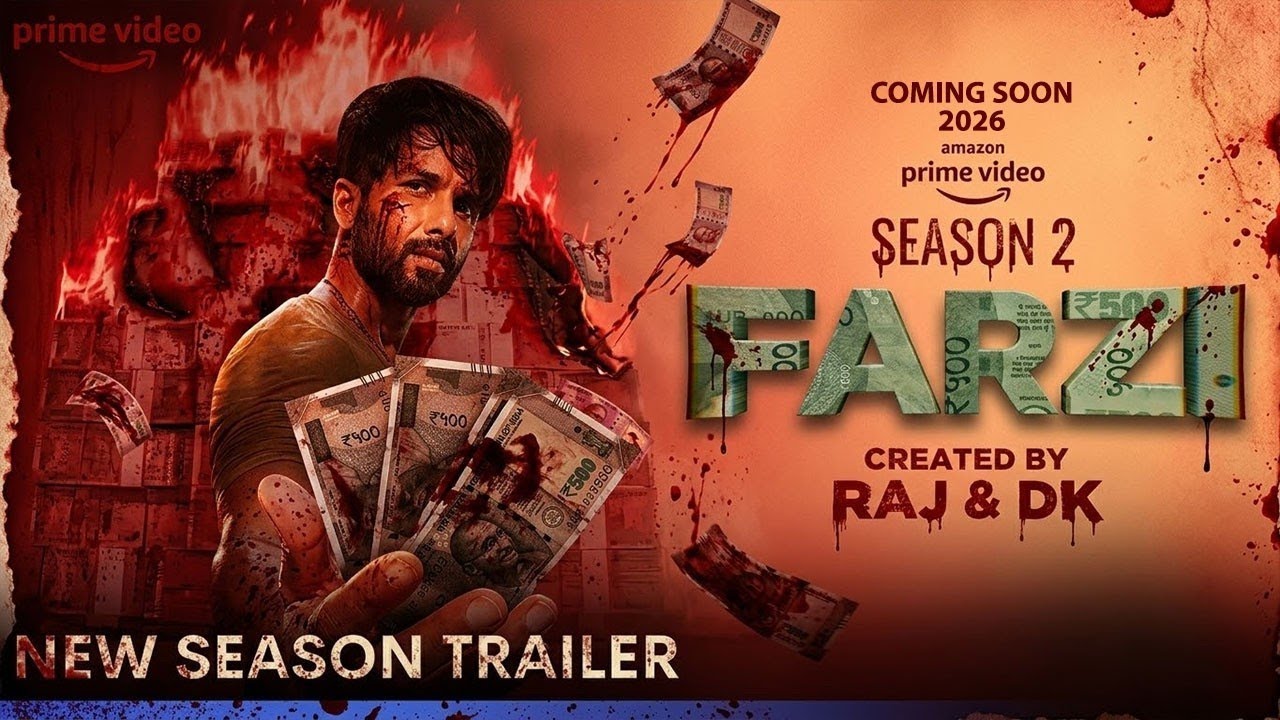 Farzi Season 2 Release Date | Farzi 2 Release Date | Amazon Prime | Shahid Kapoor
