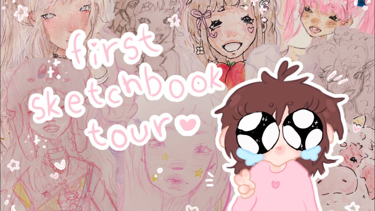 first sketchbook tour🫶🏻🎀