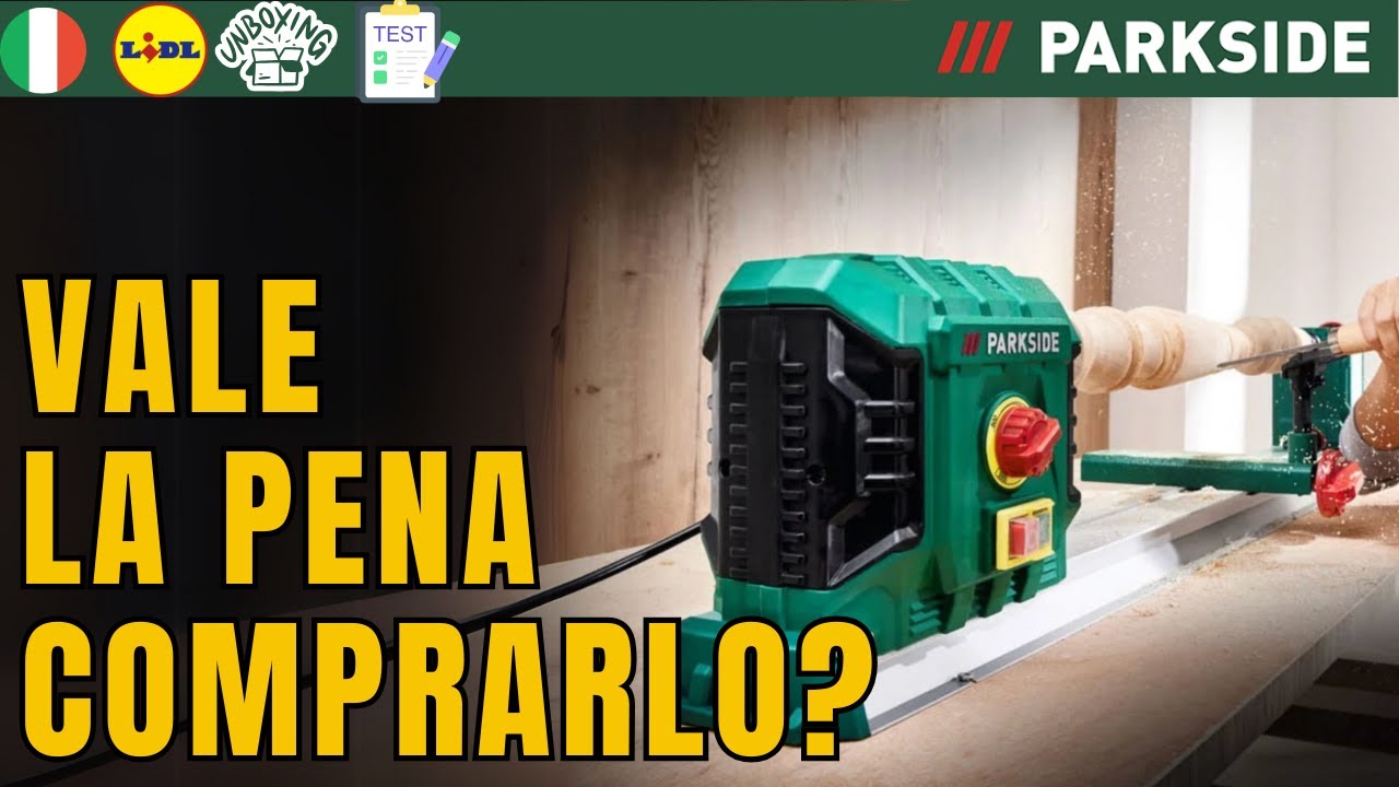 TORNIO PER LEGNO Parkside PDB 100 B1 ITALIA ITALIANO LIDL