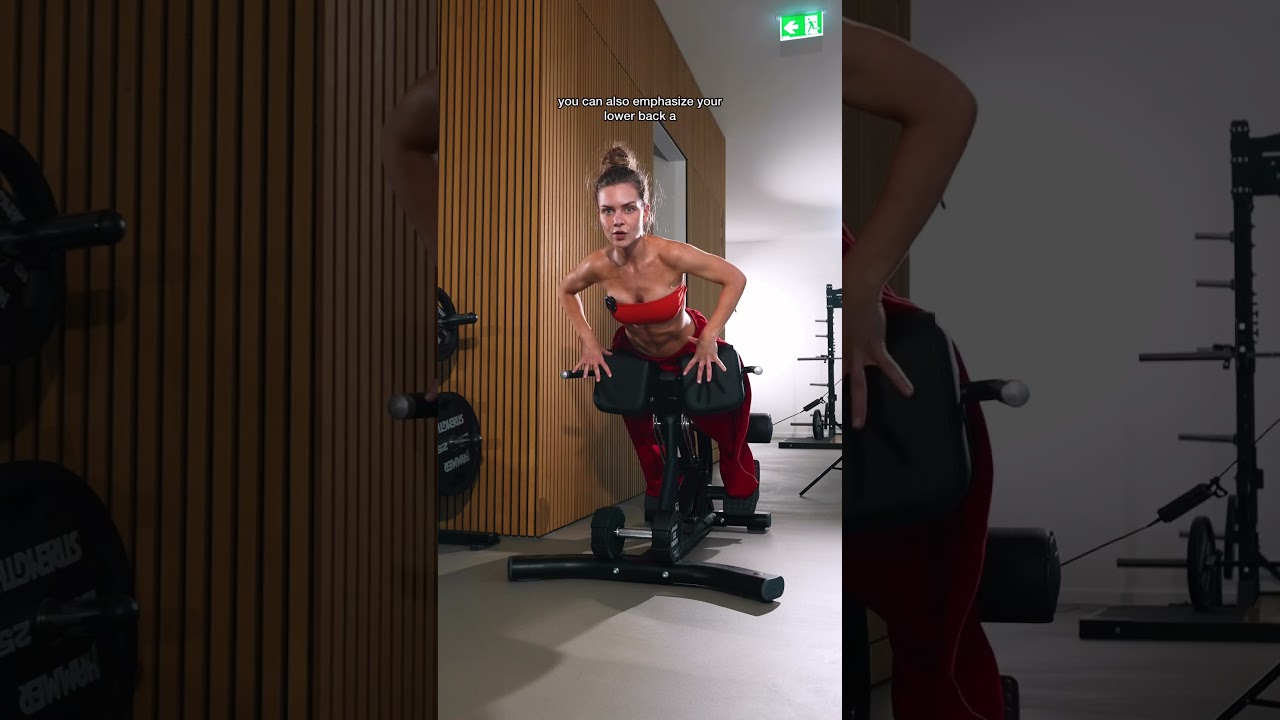 how to do the glute-focused hyper extension