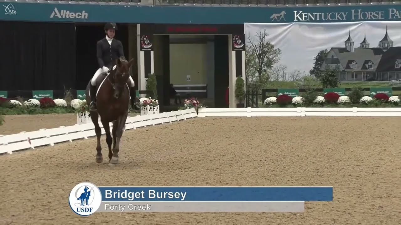 US Dressage Finals 2022 4th Level Musical Freestyle Champions
