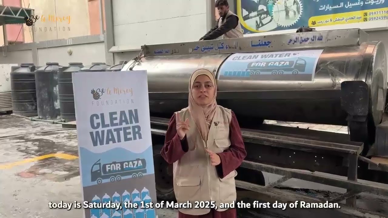 Clean Water for 450 Families Every Day | Gaza Relief Ramadan 1446