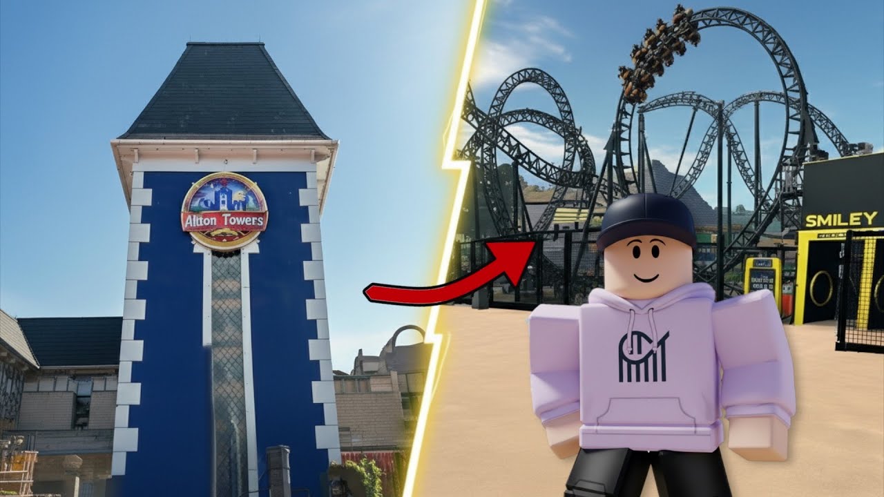 SHOCKINGLY Real Alton Towers Roblox Coaster! BLOW YOUR MIND!