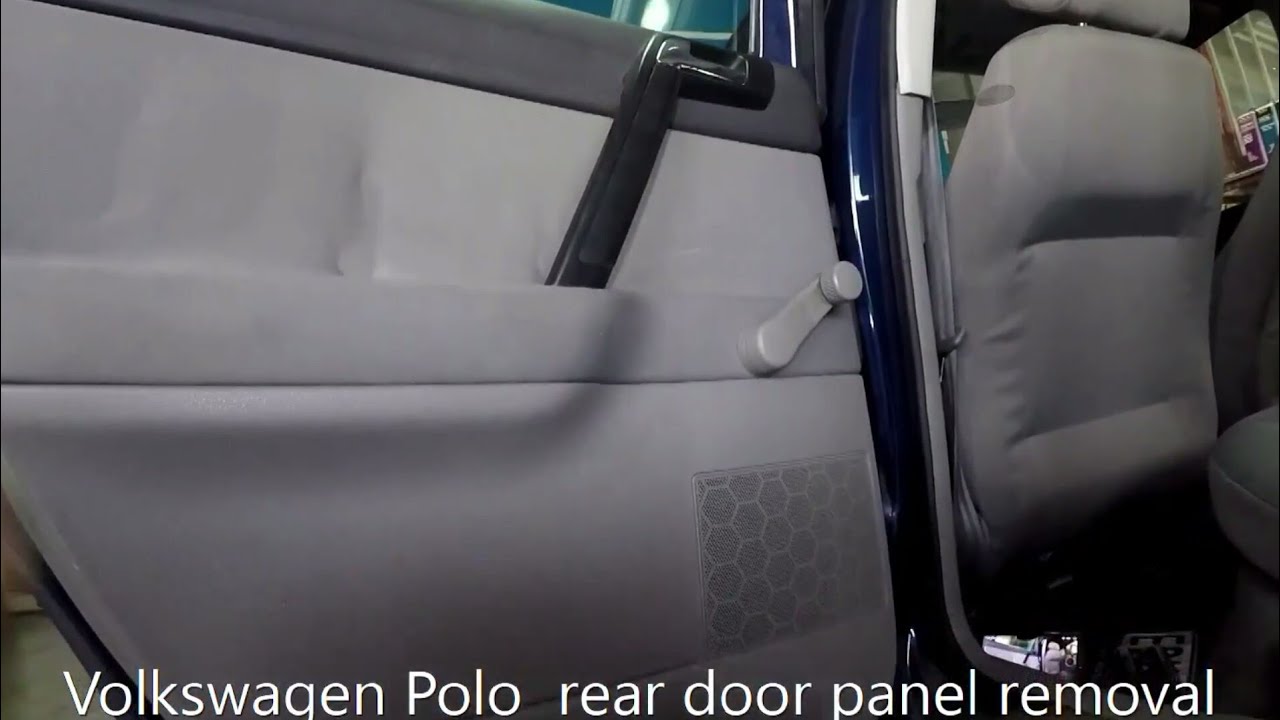 Volkswagen Polo  rear door panel removal