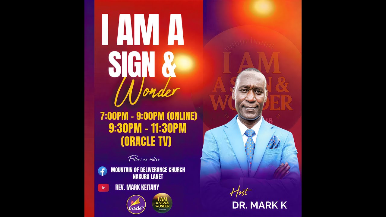 I AM A SIGN & WONDER || DR. MARK K. || EPISODE 3