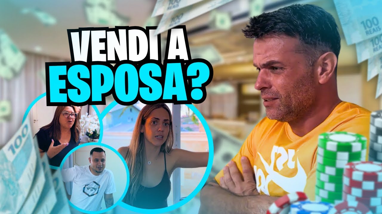 Meu filho é um traste ele apostou a mulher por dinheiro! Ele não tem respeito algum por ela ☹️😥