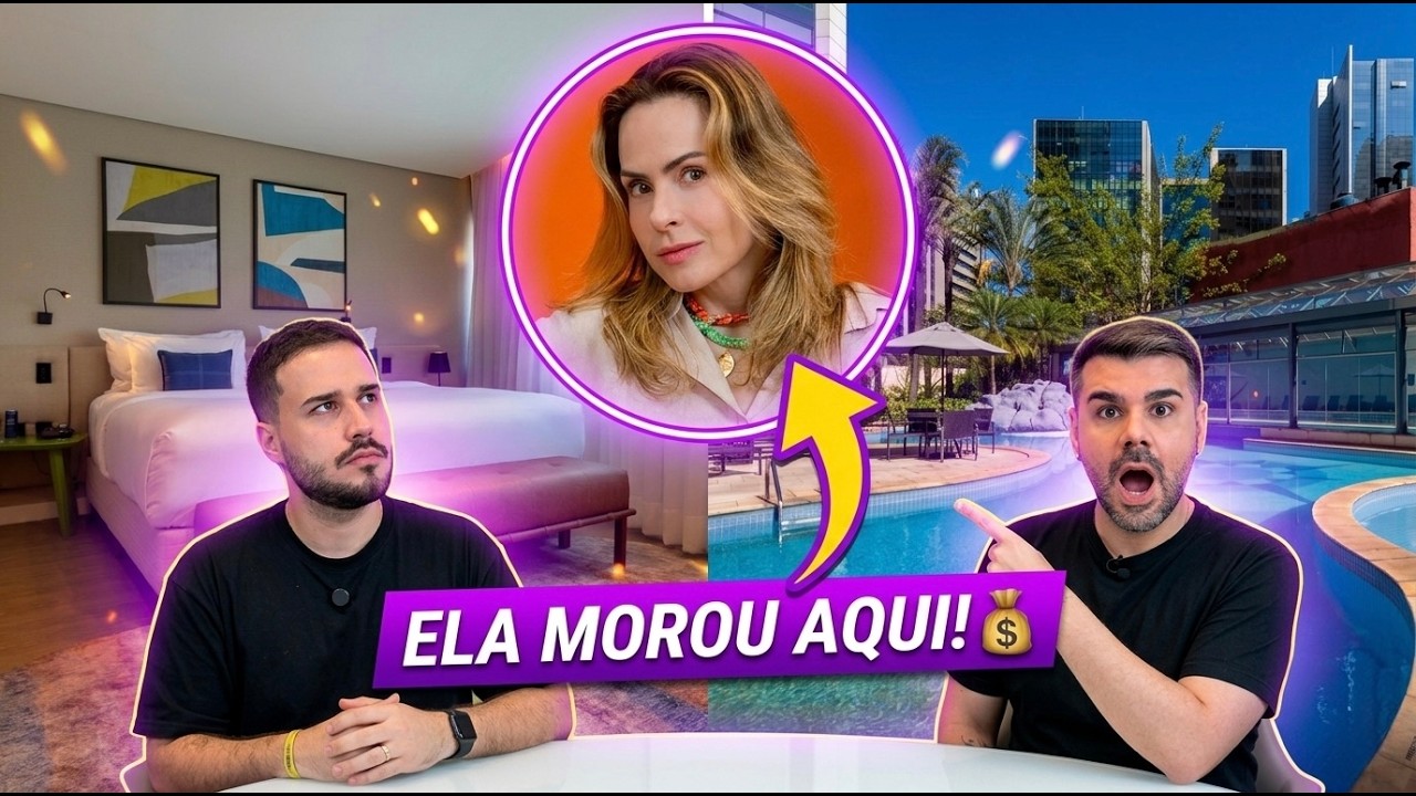 FICAMOS NO HOTEL QUE A ANA PAULA DO BBB MOROU E FOMOS NO MUSICAL DE 60 ANOS DA GLOBO! - Titi Fabri