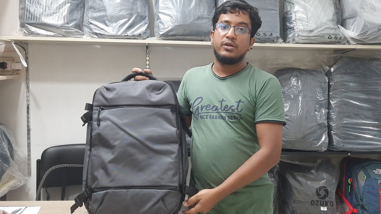 Waterproof Ozuko 8983L50Liter High Quality Travel Laptop 17