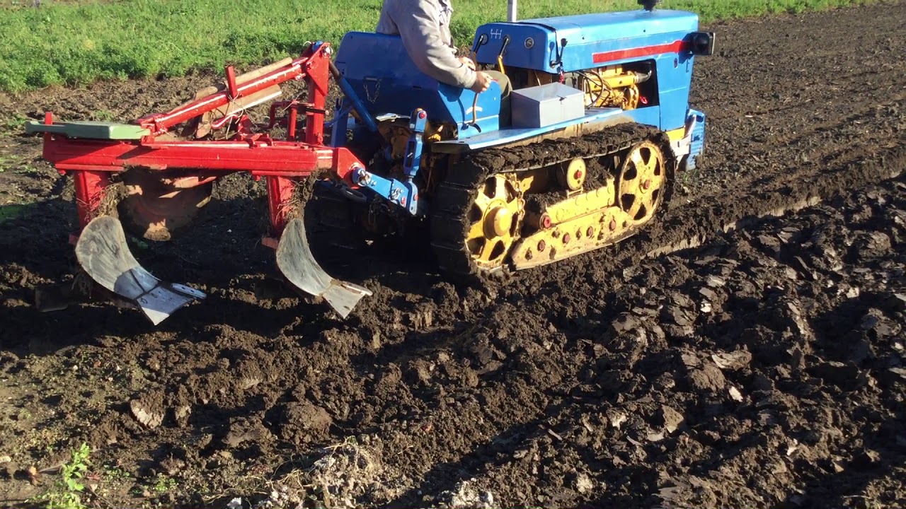 BOLGÁR TL-45 Lánctalpas traktor + U-021 Lengyel eke