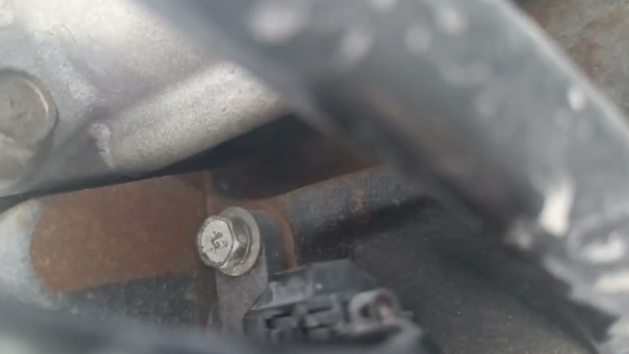 2002/2006 Nissan Sentra 1.8L crankshaft position sensor and replacement