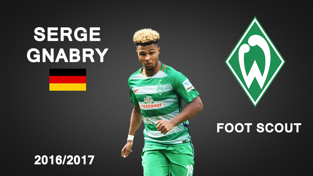 SERGE GNABRY | Werder | Goals, Skills, Assists | 2016/2017 (HD)