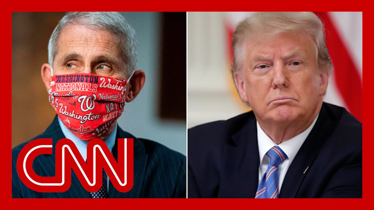 Trump rebukes Fauci: We are in a good place on Covid-19