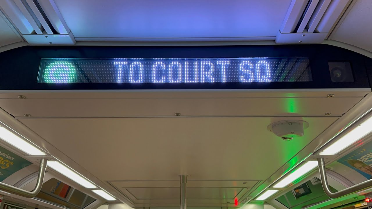 The Crosstown Line: R211 G Train Ride from Church Avenue to Court Square