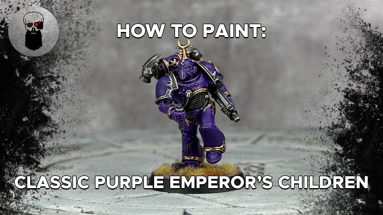Contrast+ How to Paint: Purple Emperor's Children