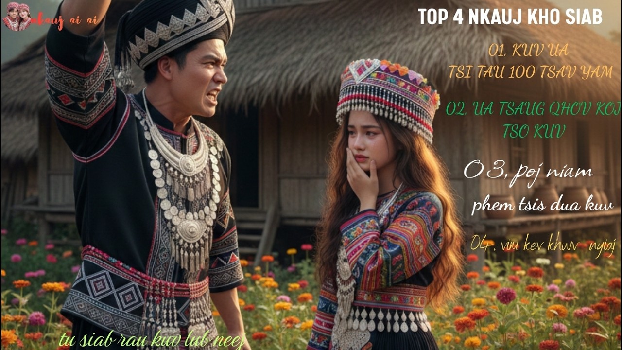 TOP 4 NKAUJ KHO SIAB# ua niam txiv kuv khwv khwv tab ncuab tab yig los koj tsi pom kuv ua tsi tau li