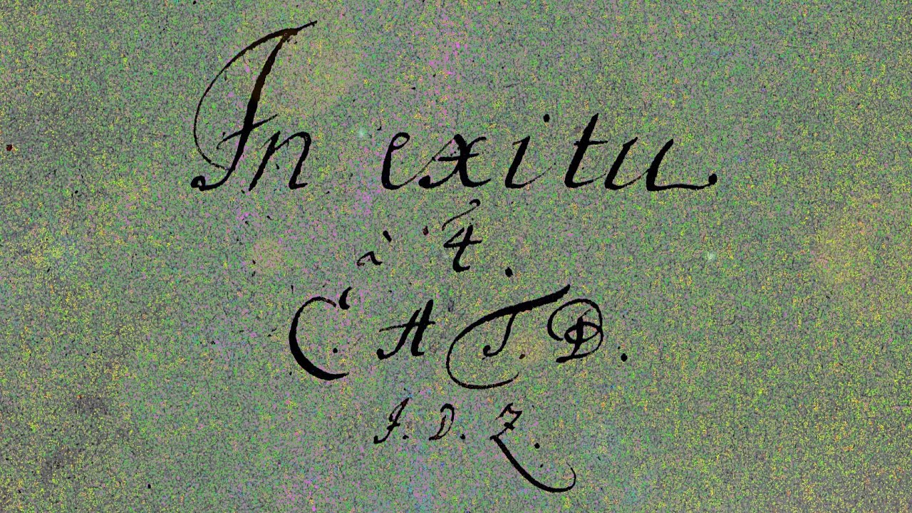 ZELENKA | In exitu. | à 4. | C. A T. B. in C Minor, ZWV 84 (Autograph score) c.1728