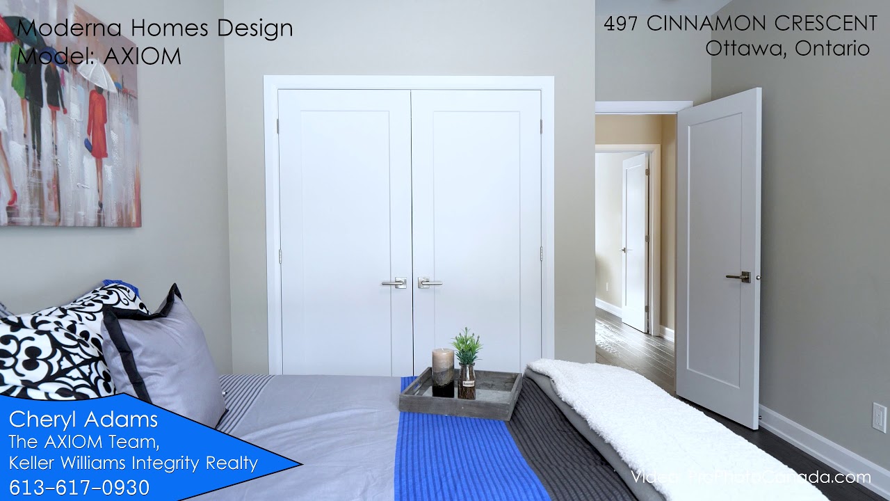 Moderna Homes Ottawa Ontario - Bedroom 4K