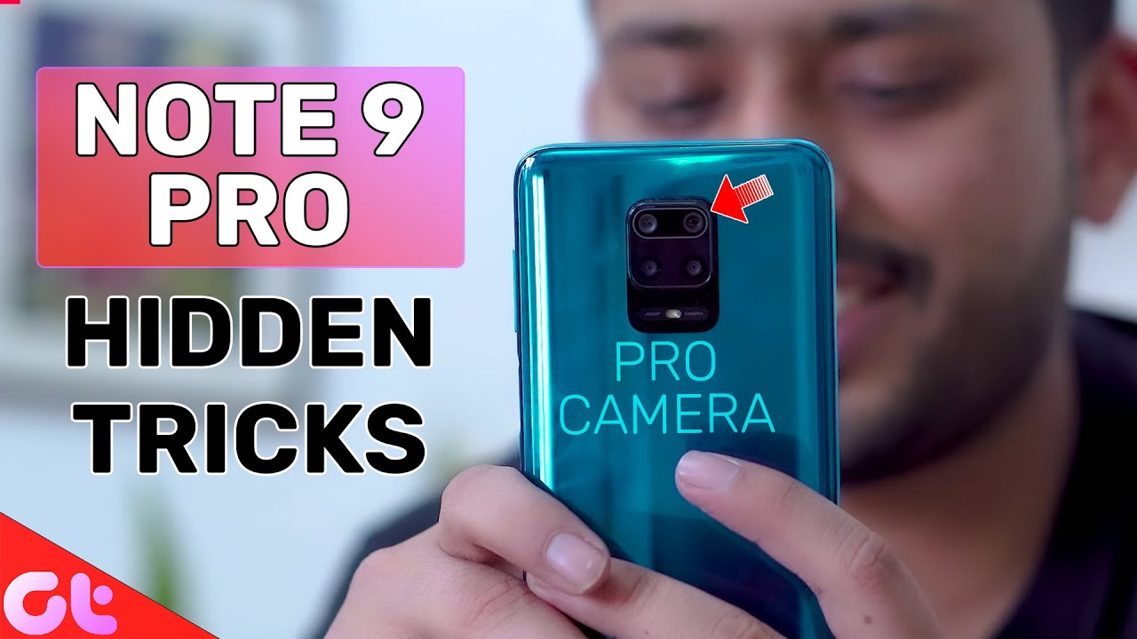 Top 11 Redmi Note 9 Pro Hidden Features, Tips and Tricks | GT Hindi