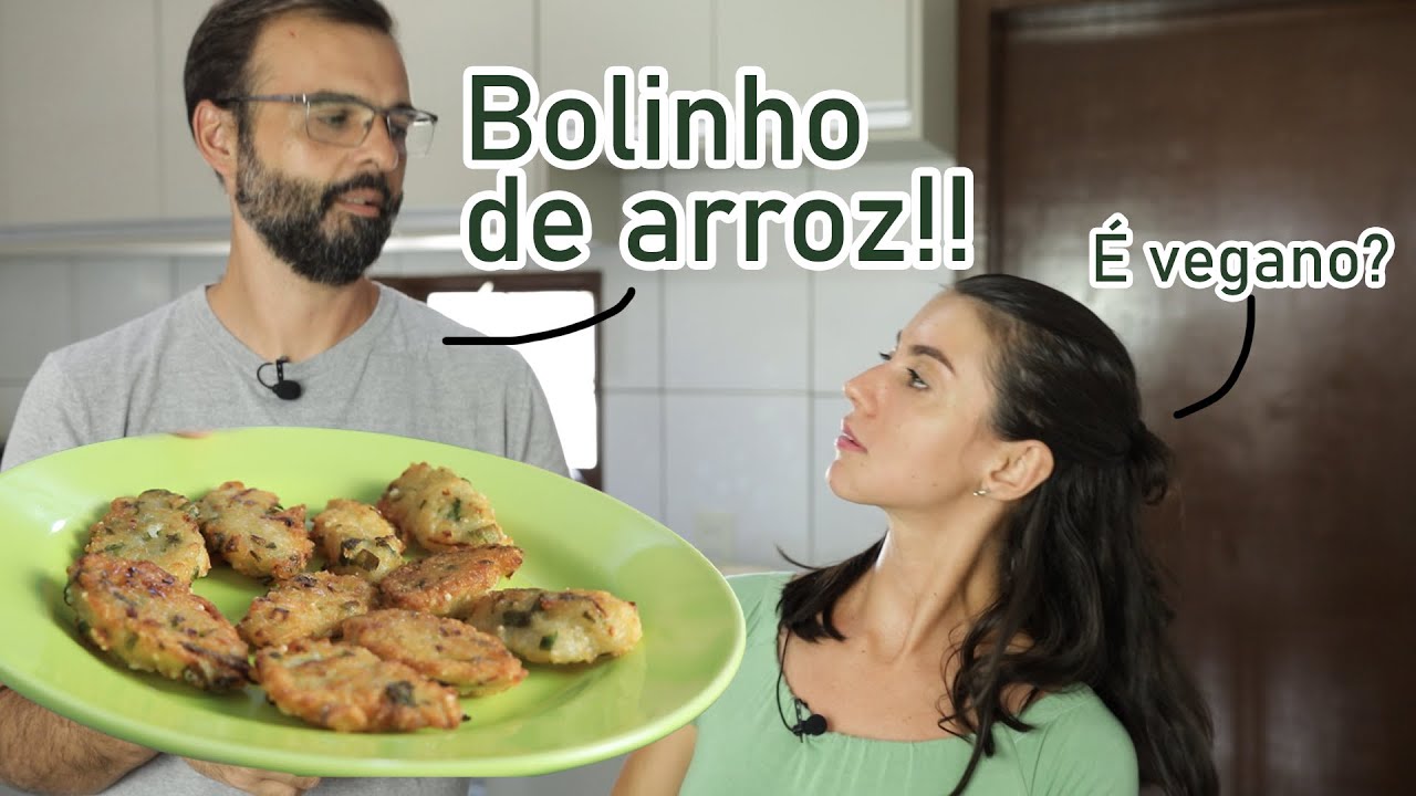 BOLINHO DE ARROZ VEGANO COM APENAS 3 INGREDIENTES - DEU A LOUCA NO PRODUTOR #1