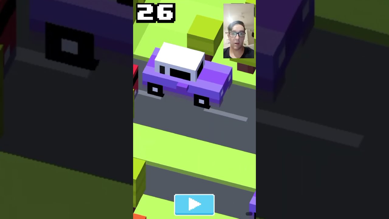PLAYING CROSSY ROAD