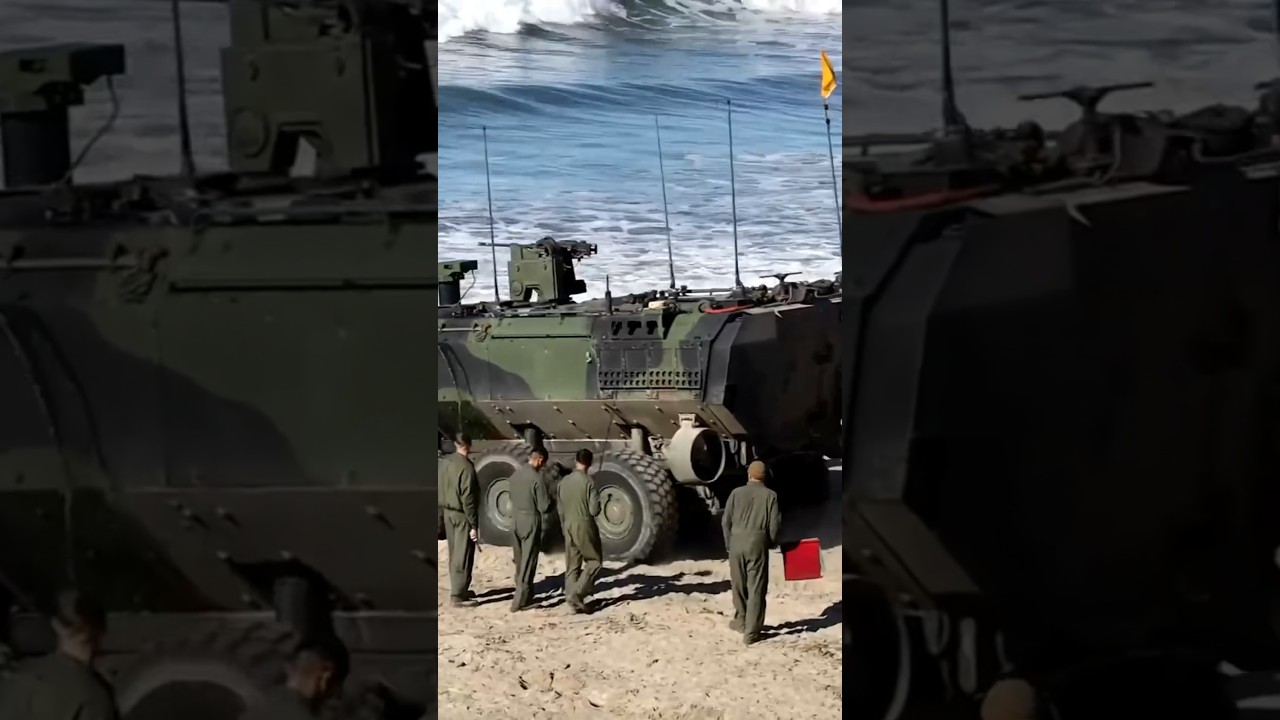 Amphib Combat Vehicle Launch USMC